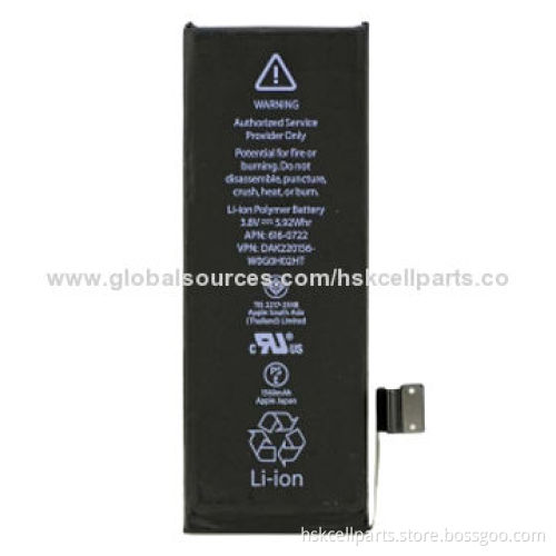 OEM Disassemble Battery for iPhone 5S, with 3.8V Voltage